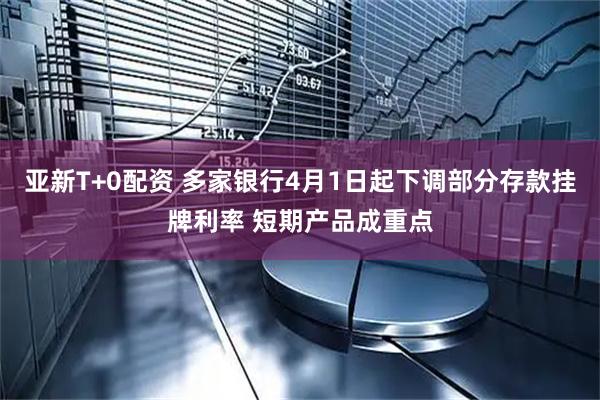 亚新T+0配资 多家银行4月1日起下调部分存款挂牌利率 短期产品成重点